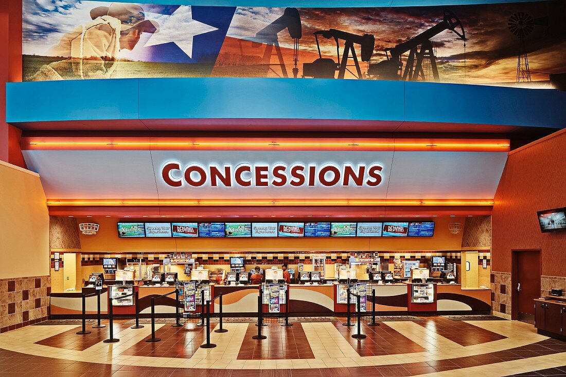 Movie Theater Concessions Stand