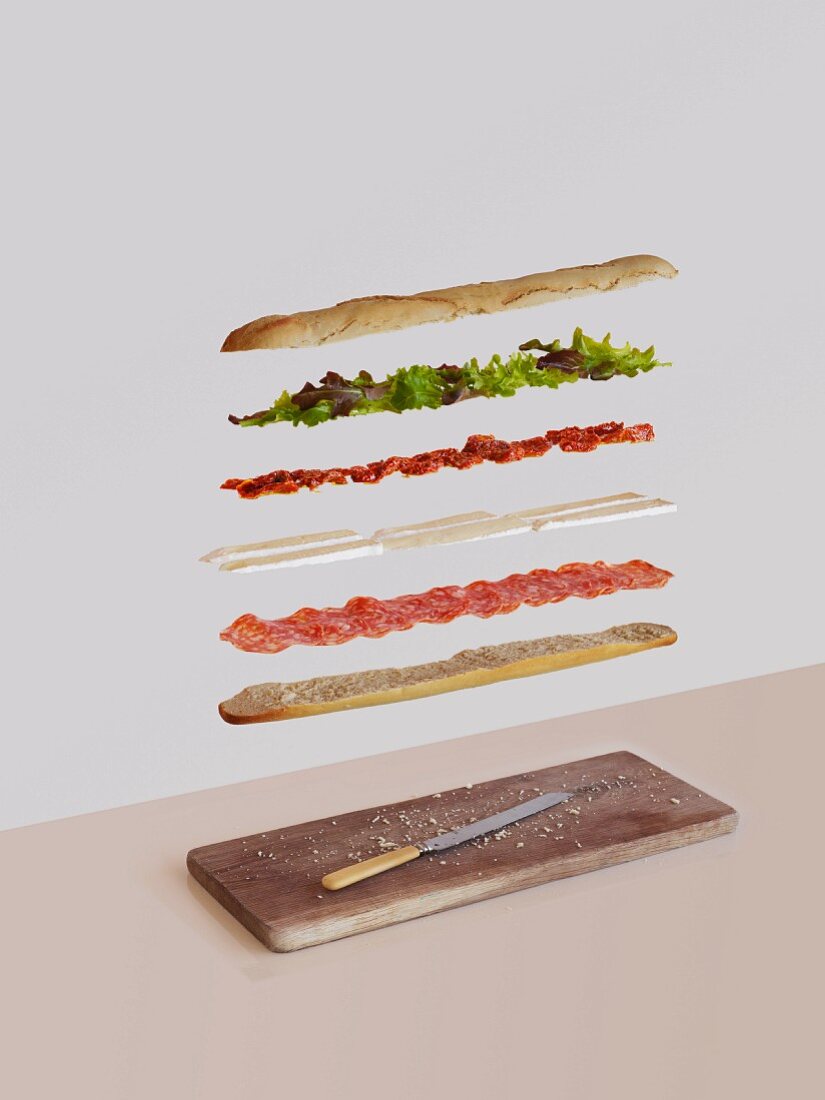 French sandwich deconstructed