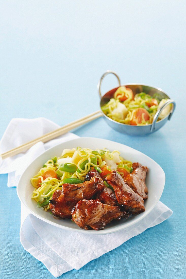 Chinese glazed chicken