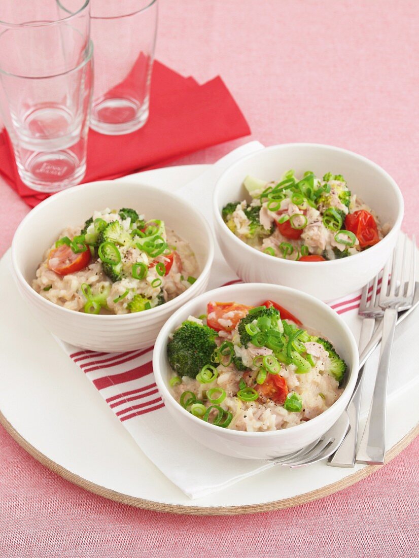 Easy tuna risotto