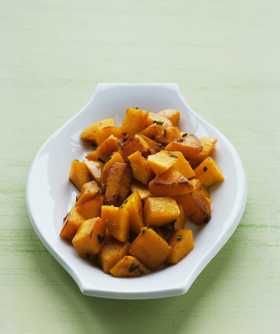 Butternut squash with sage
