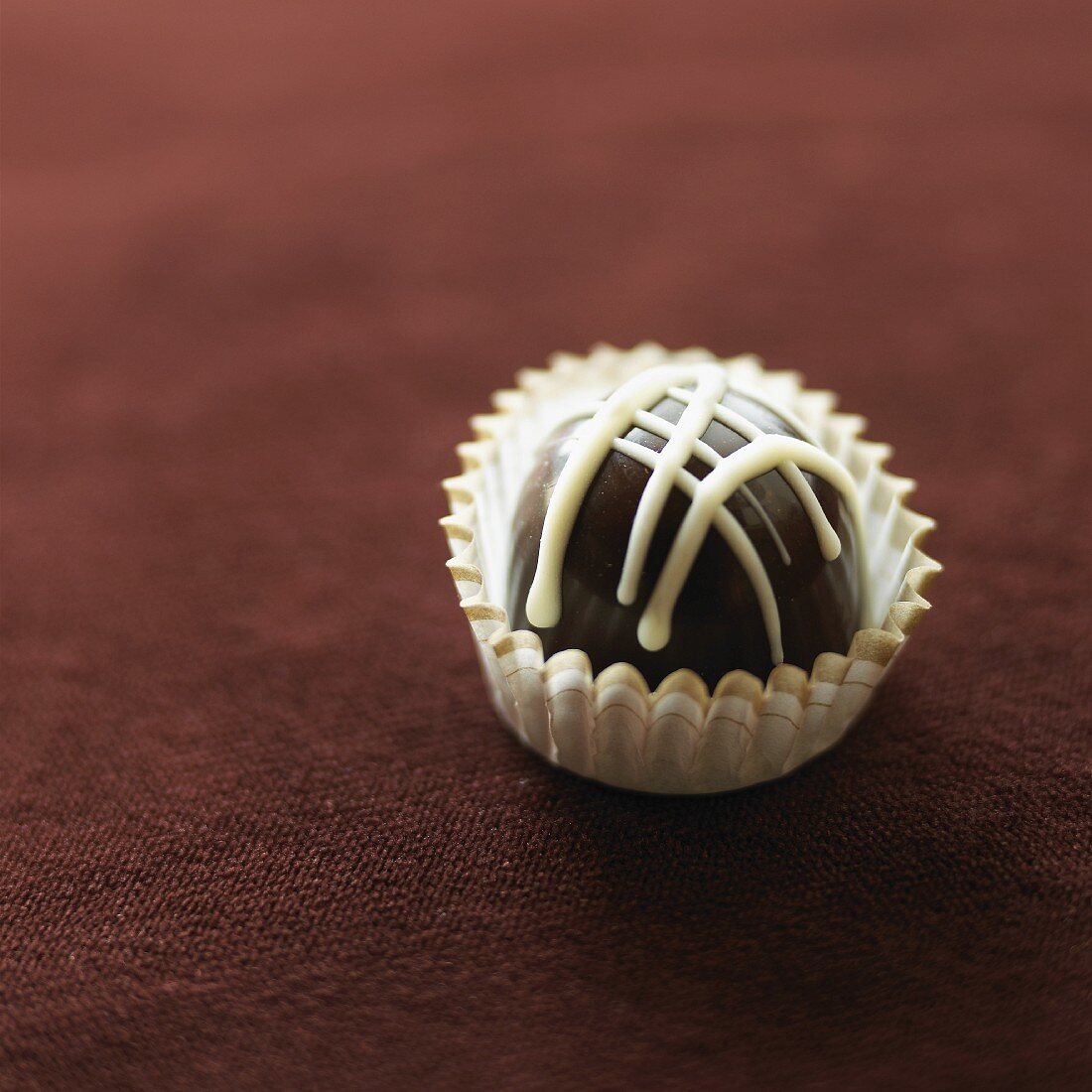 A Single Gourmet Chocolate Bon Bon