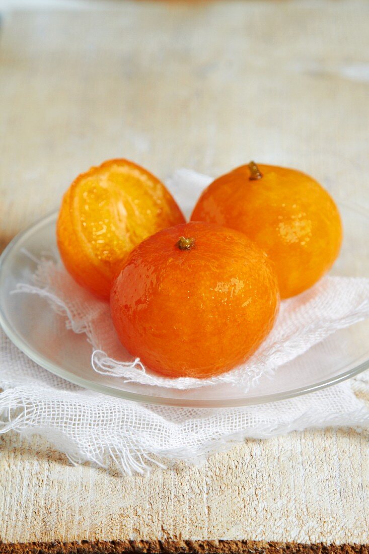 Karamellisierte Mandarinen