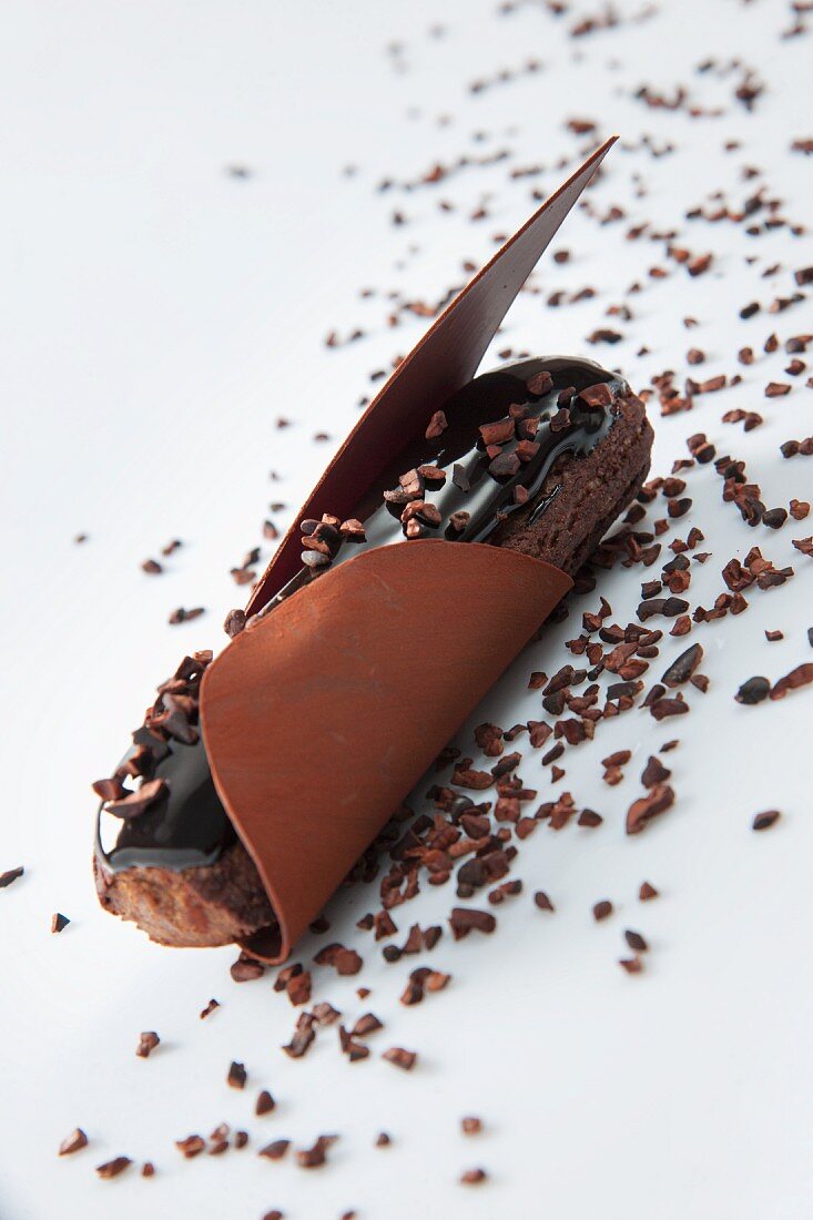 Schokoladen-Eclaire