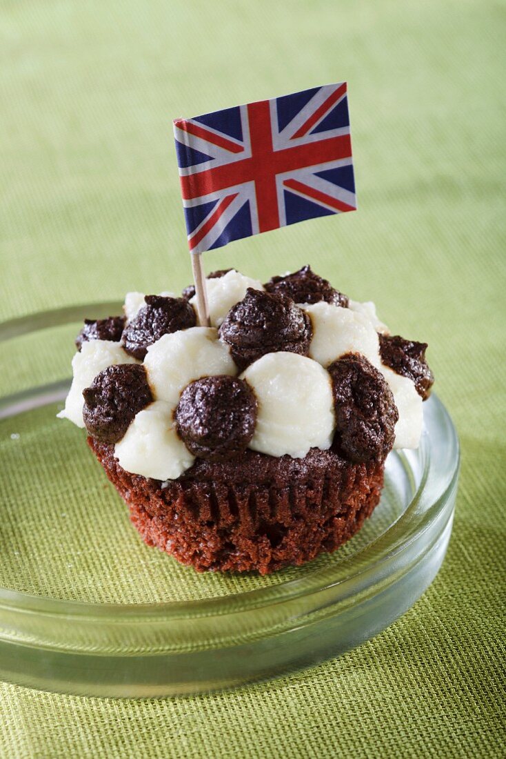 Union Jack-Cup Cake