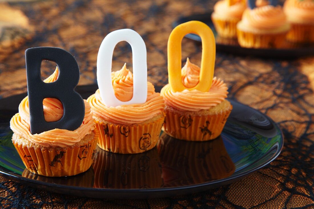 Cupcakes für Halloween