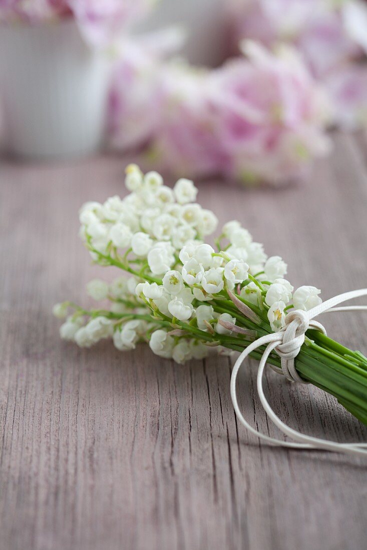 Lily-of-the-valley posy