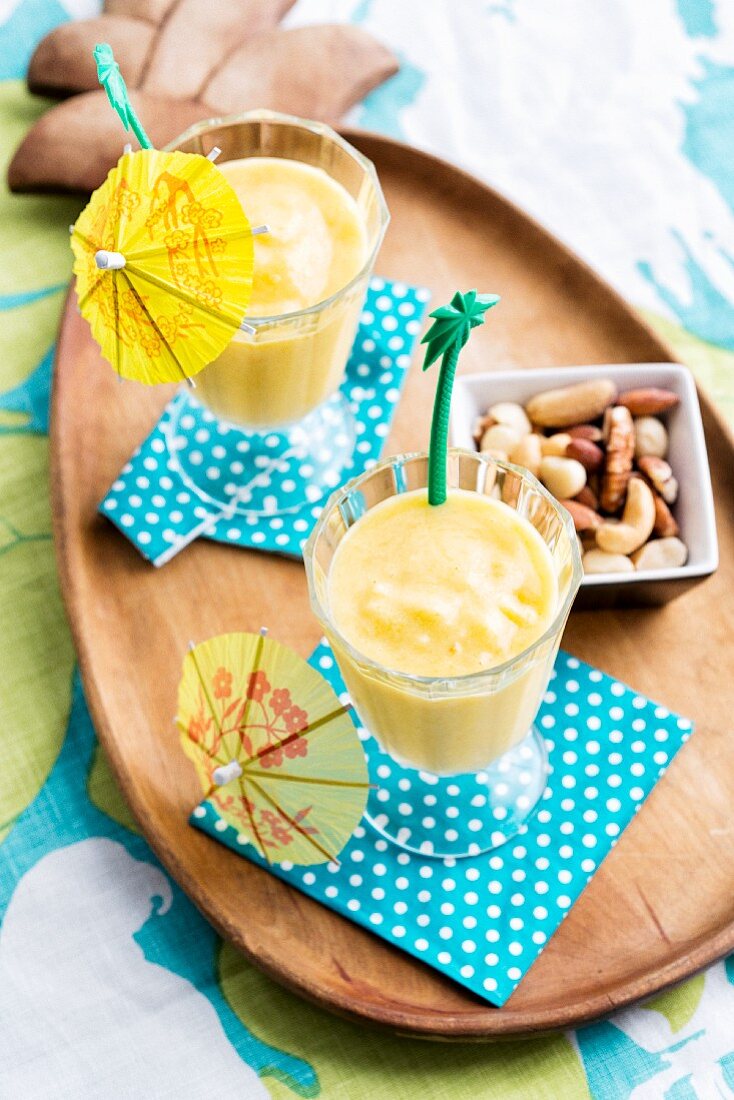 Suntan daiquiri cocktails