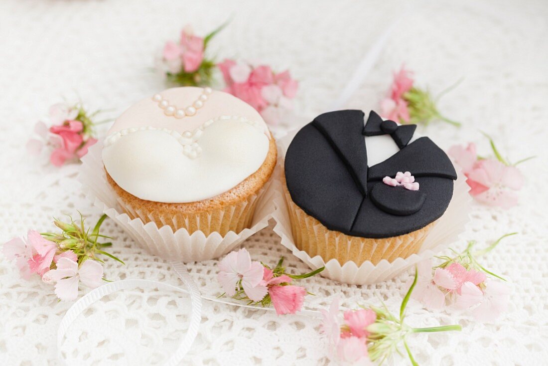 Wedding cupcakes