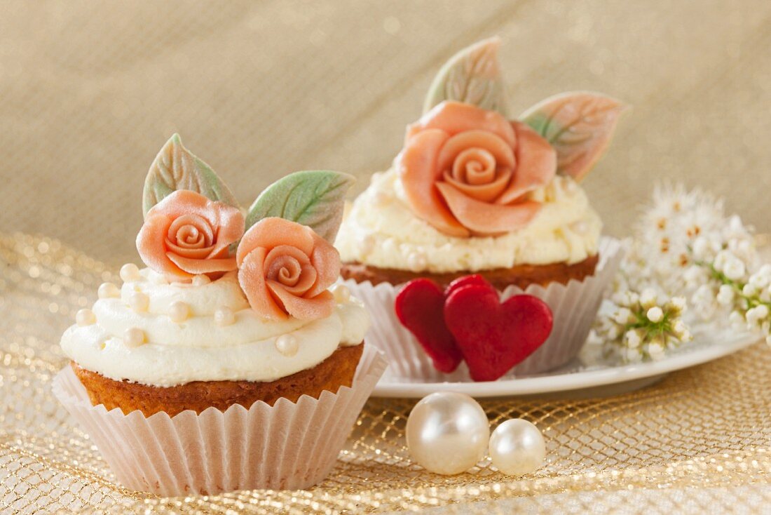 Cupcakes für eine Hochzeit