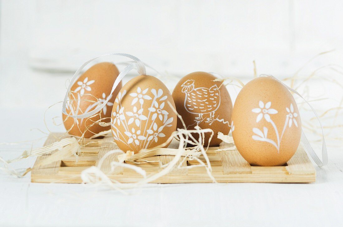 Painted Easter eggs