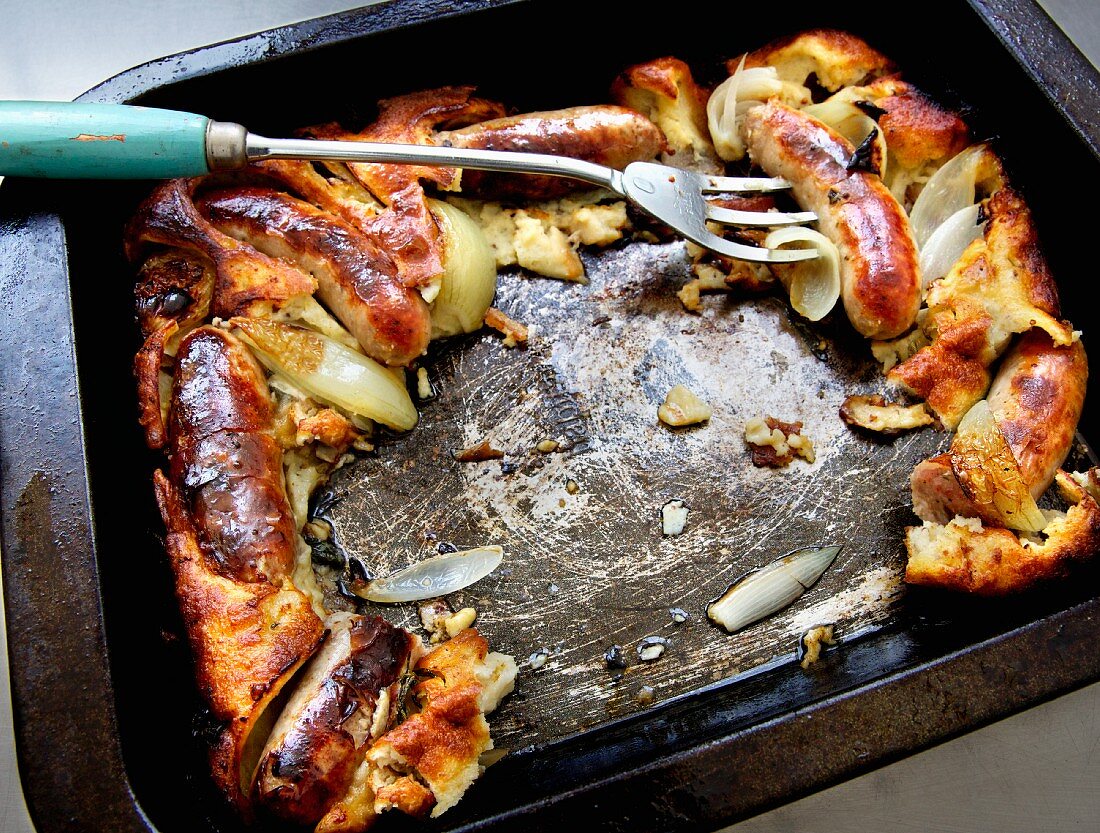 Remains of toad in the hole