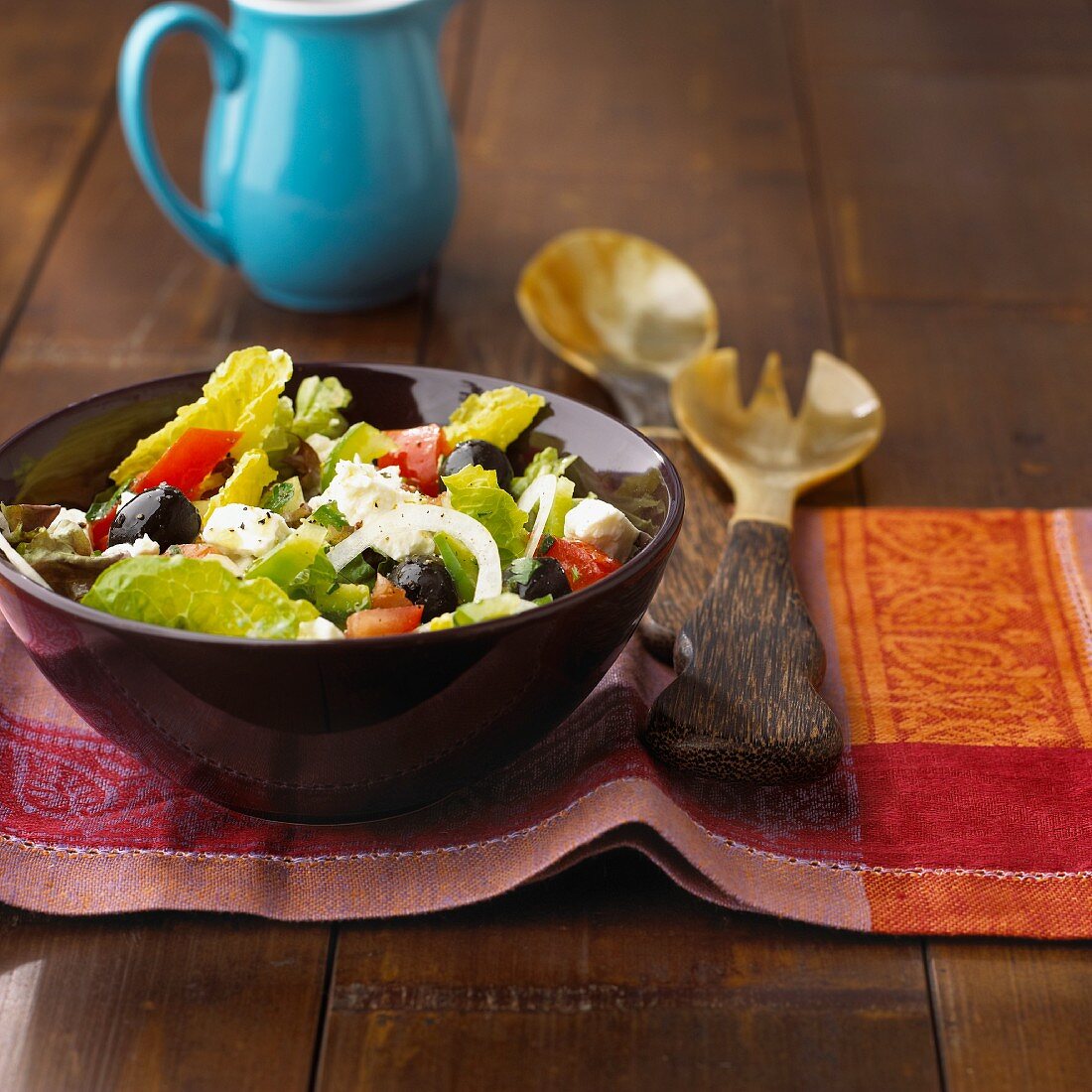 Bauernsalat mit Feta