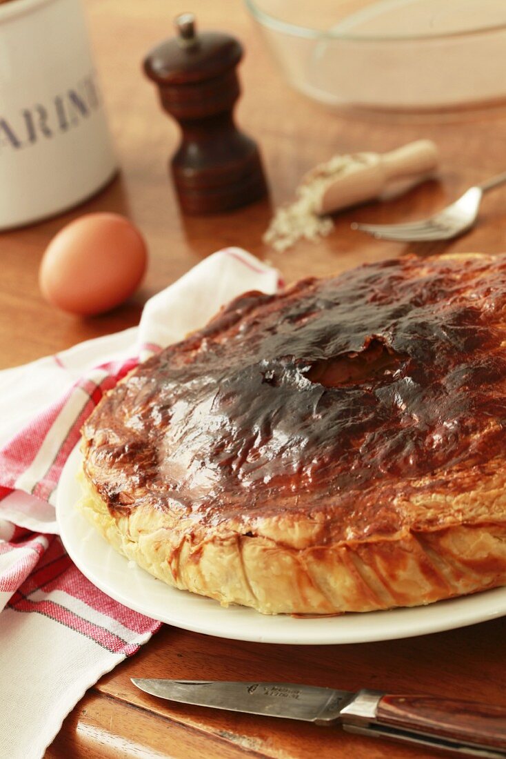 Galette des Rois (Dreikönigskuchen, Frankreich)