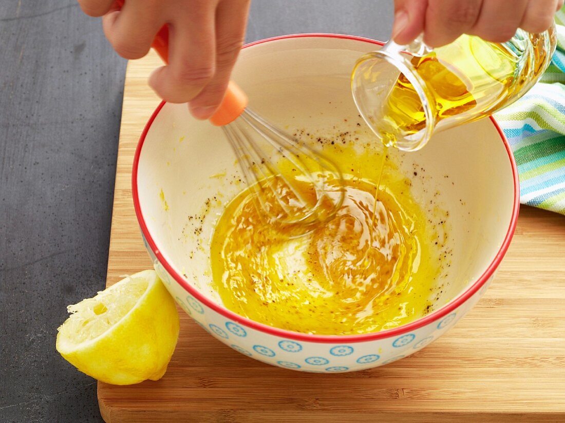 Zitronensauce zubereiten