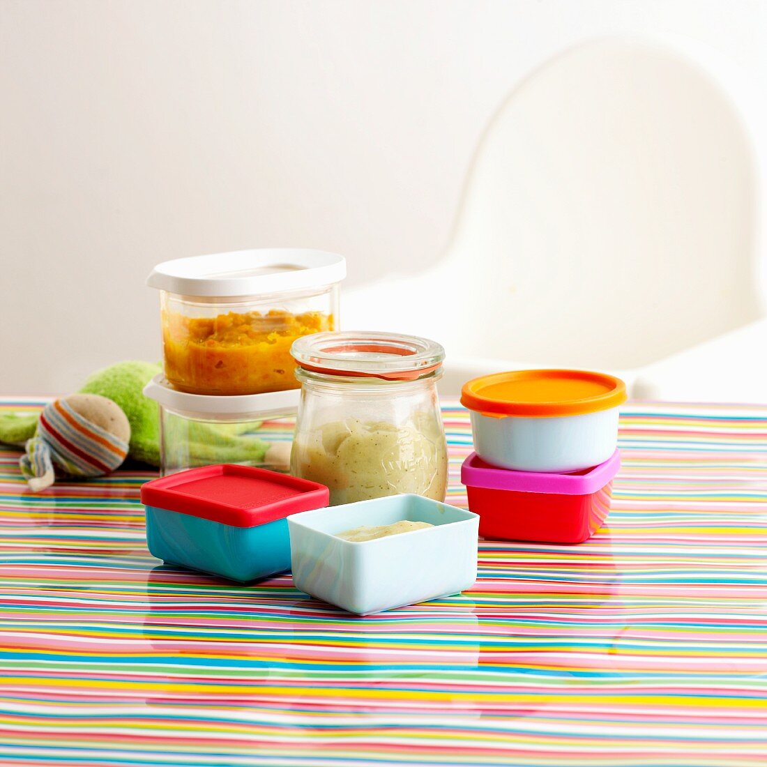 Storage ideas for baby food