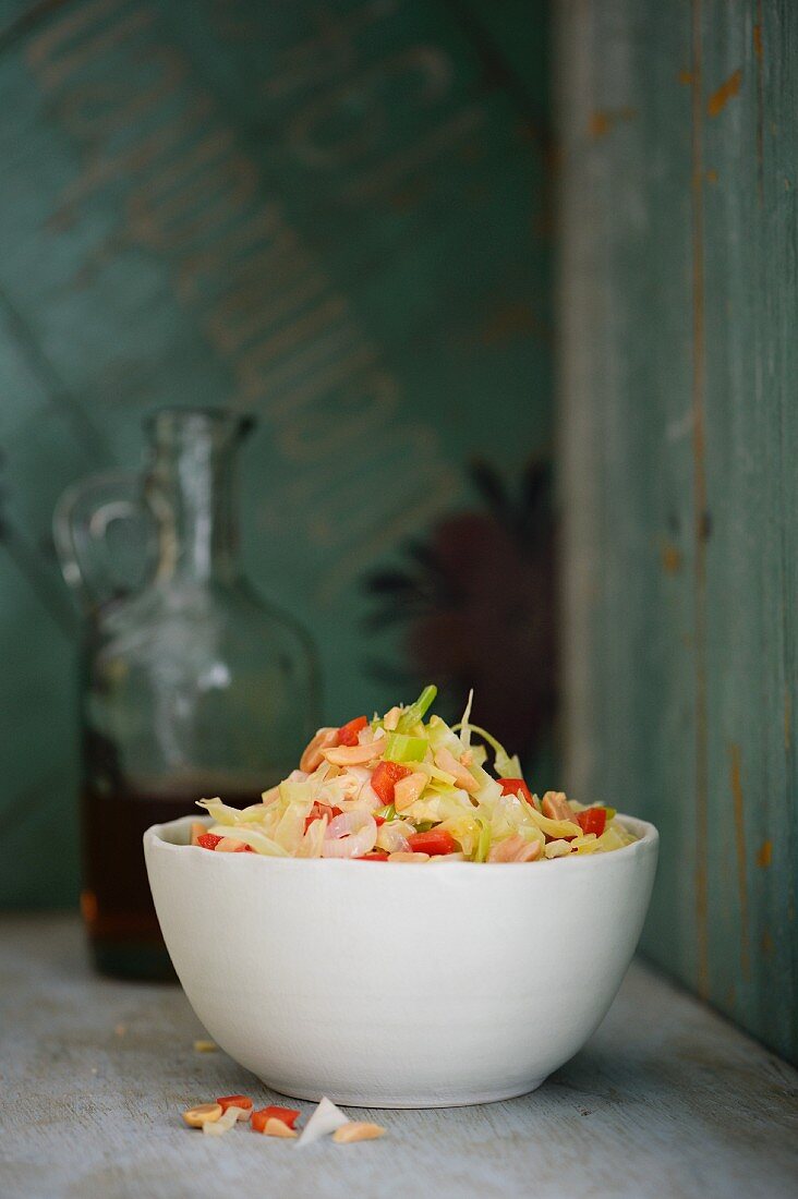 Oriental cabbage salad