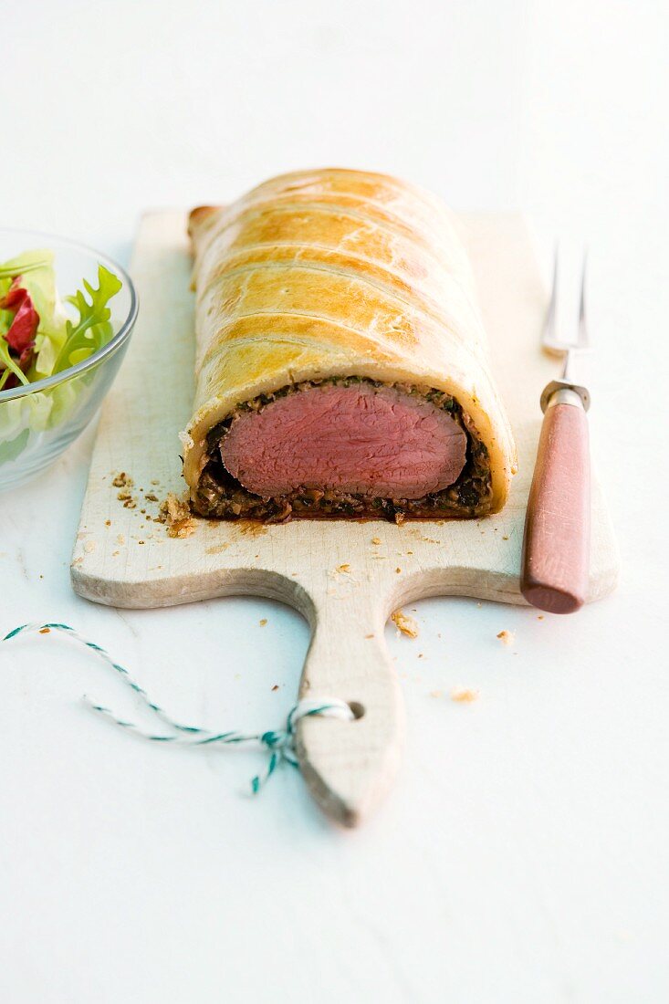 Filet Wellington (Rinderfilet im Teigmantel)