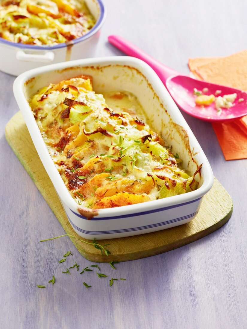 Steckrübengratin