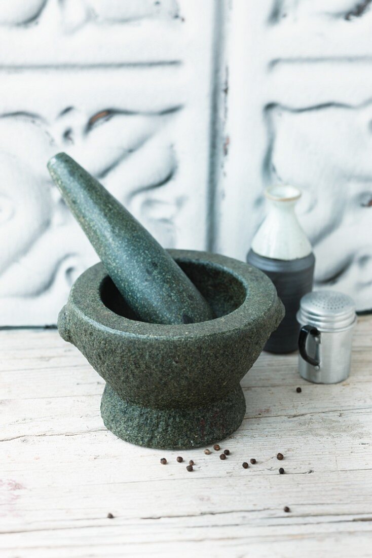 Mortar and pestle