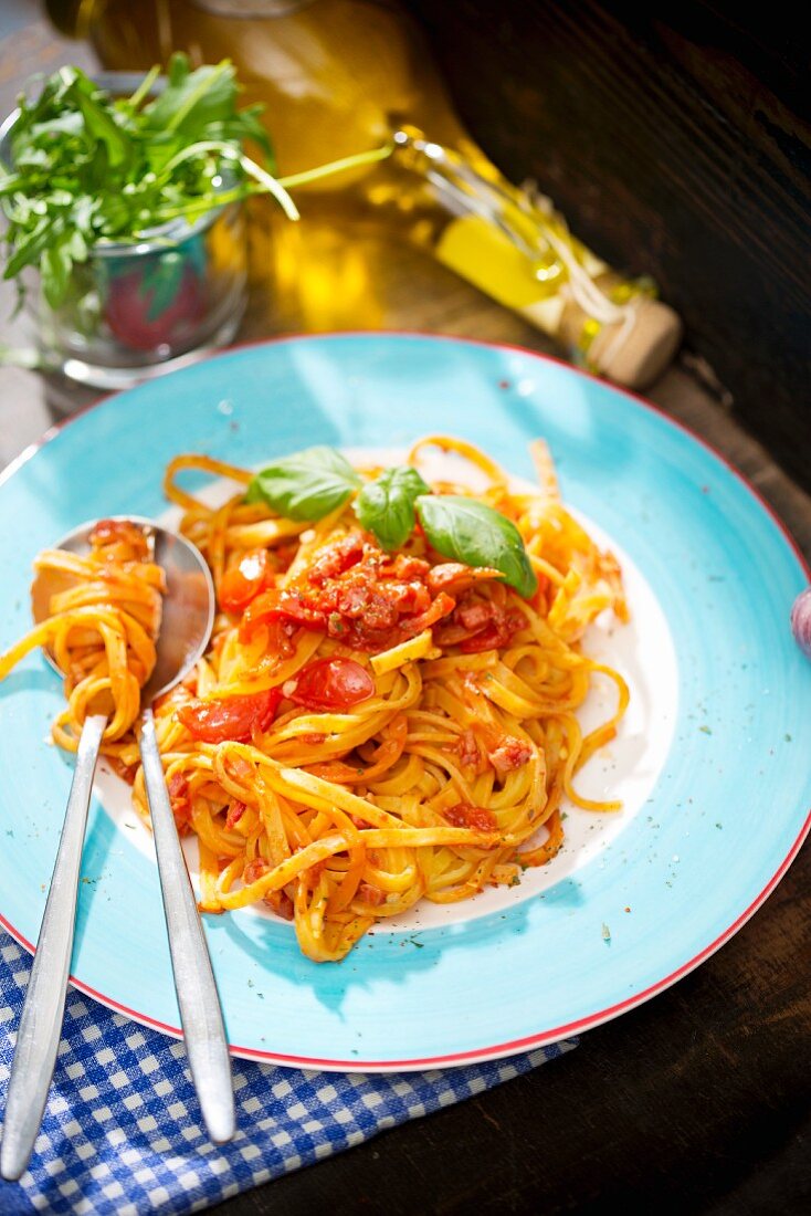 Tagliolini alla Arrabiata