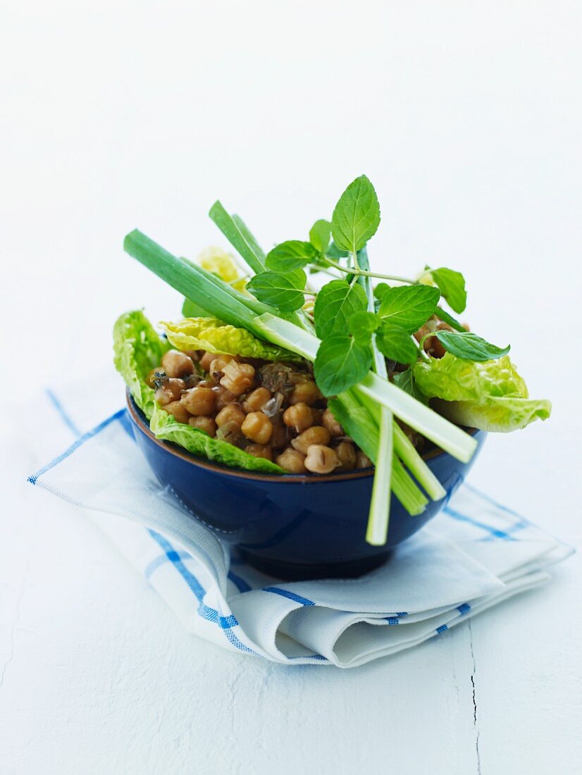 Chick-pea salad