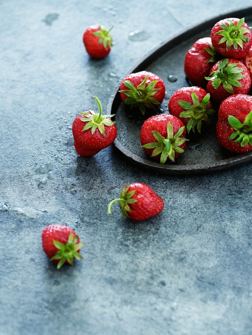 Frische Erdbeeren