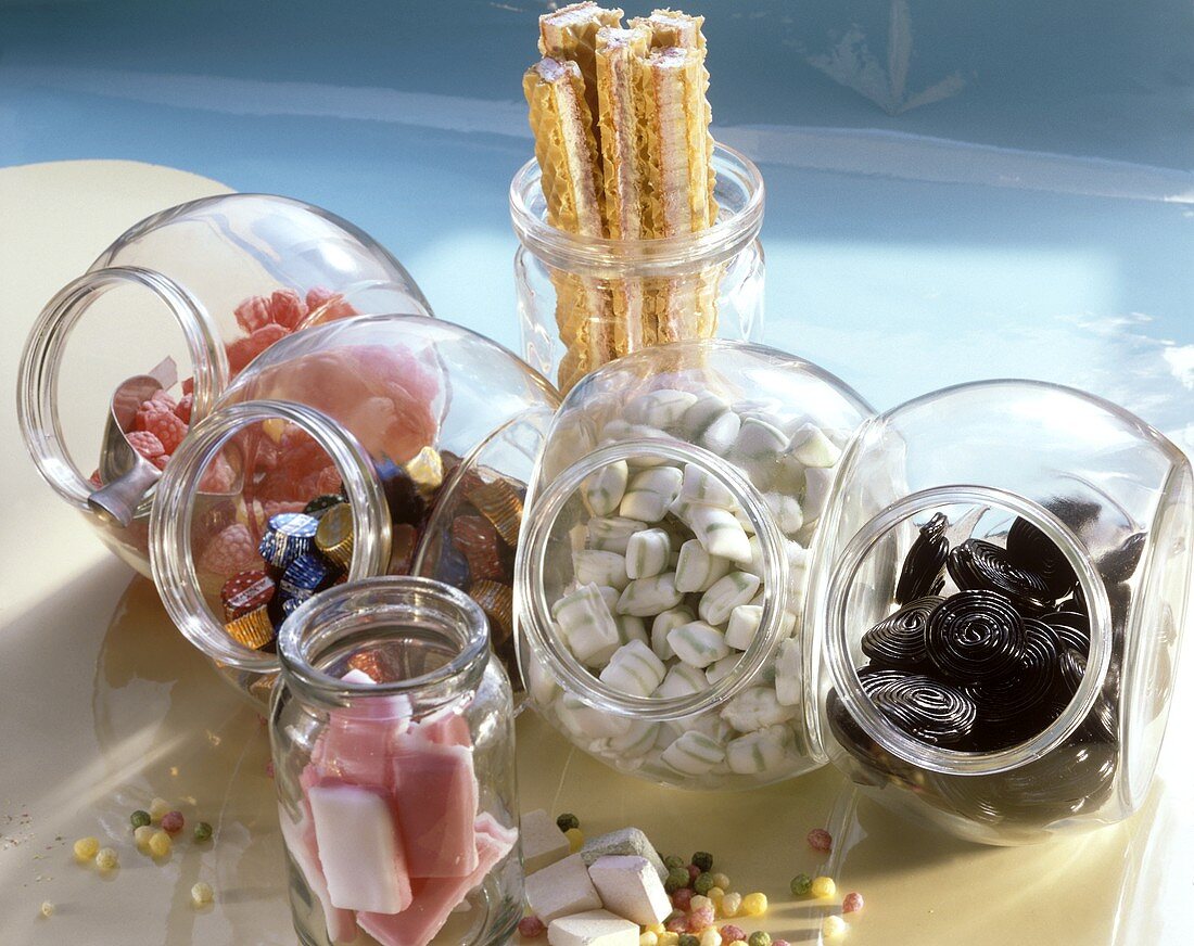 Buffet for the Sweet Tooth; Jars of Candy