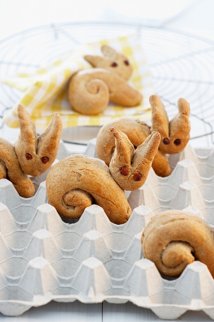 Easter bunny biscuits