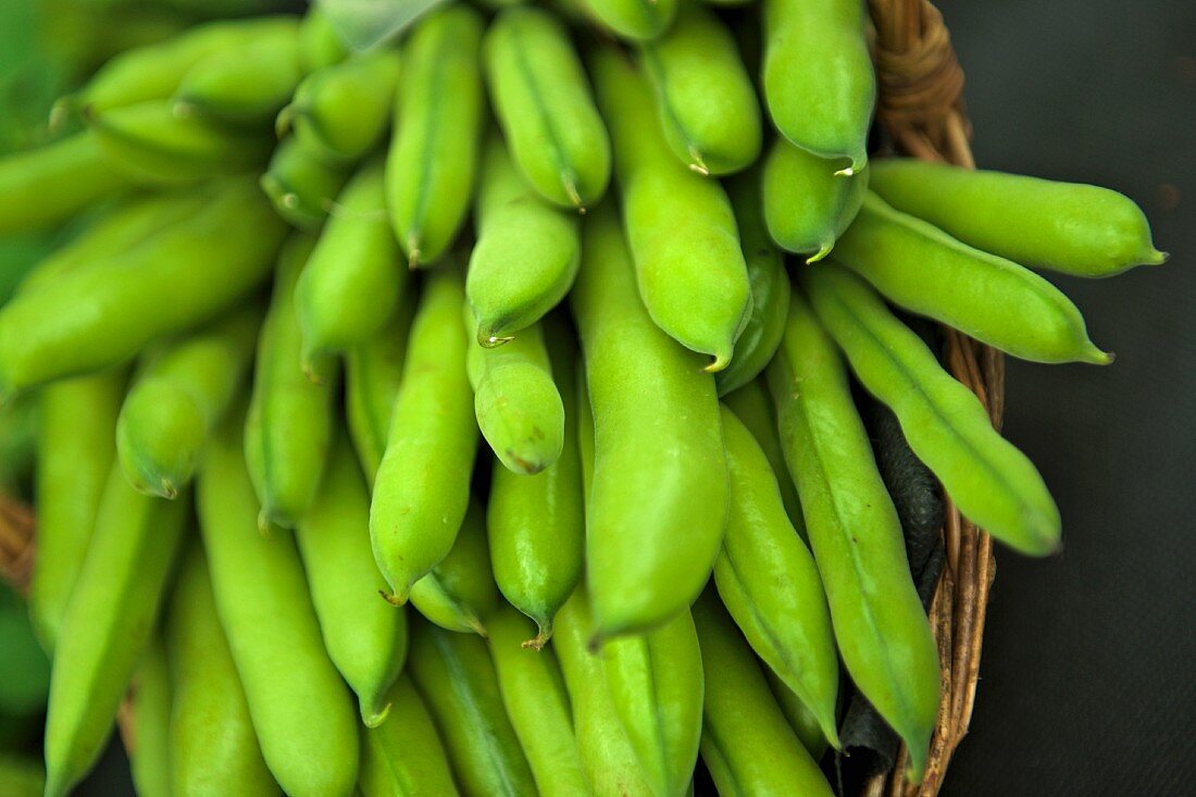 Green beans (close-up)