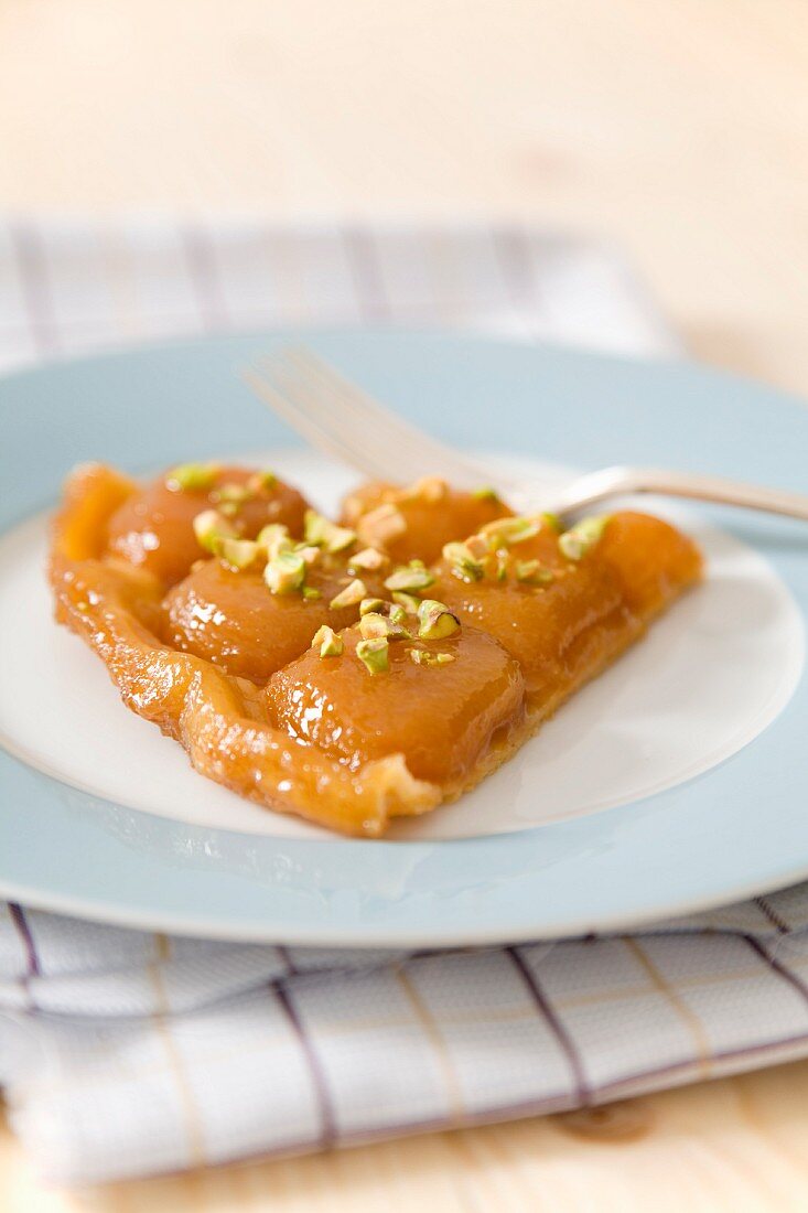 Tarte Tatin mit Aprikosen