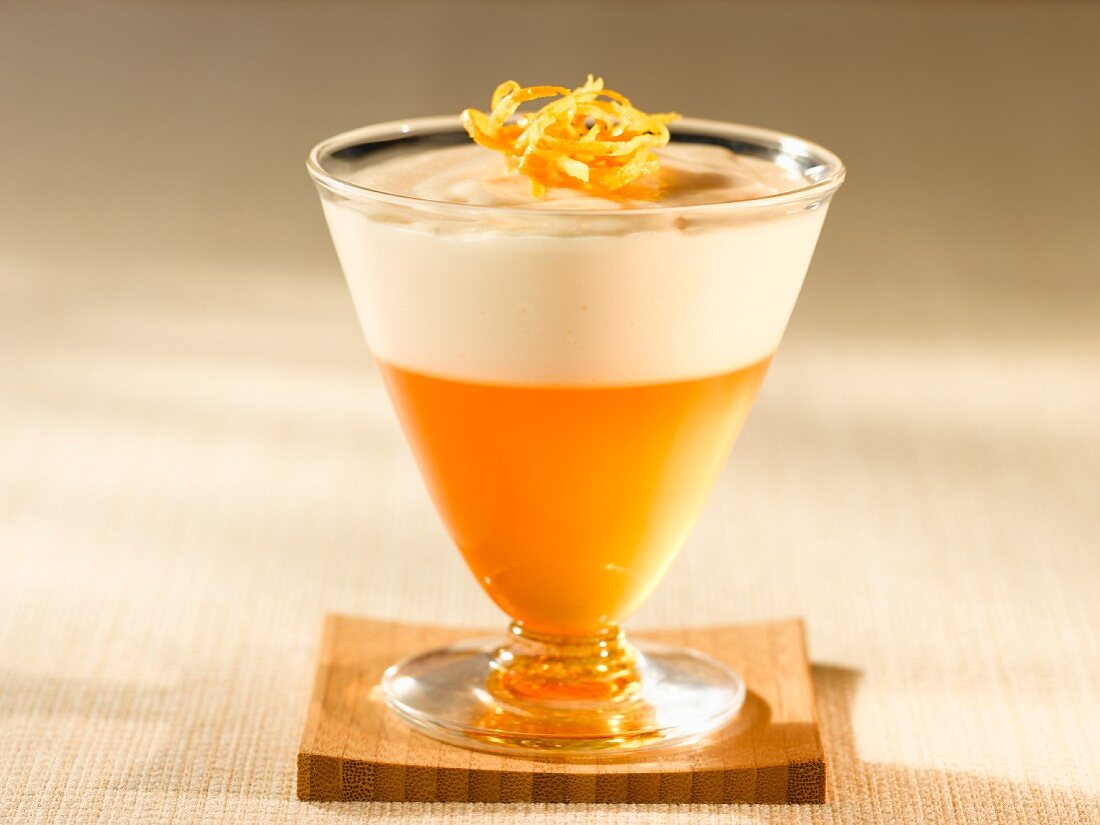 Orange mousse