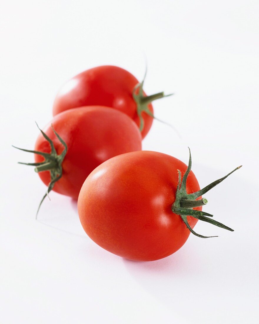 Drei Tomaten (Lycopersicon Esculentum)