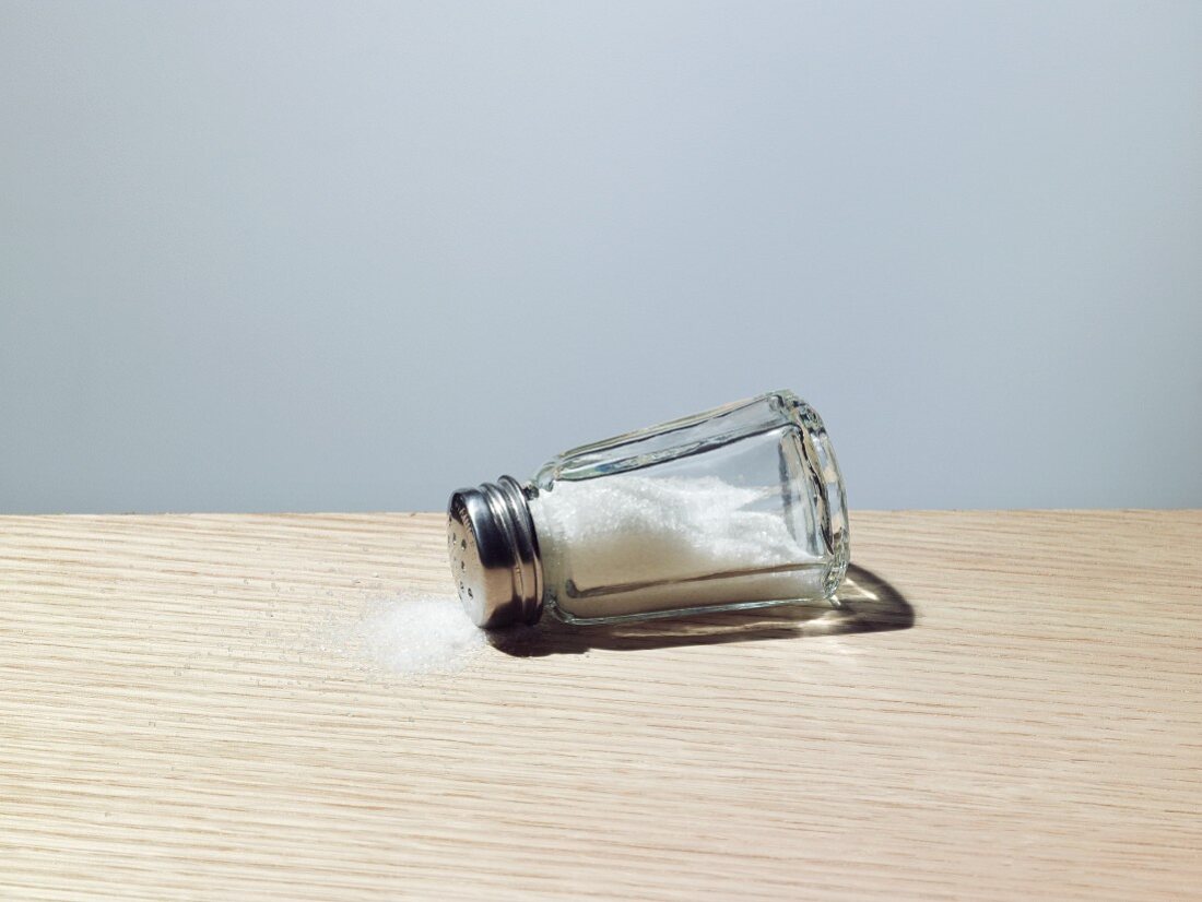 Tipped and Spilled Salt Shaker