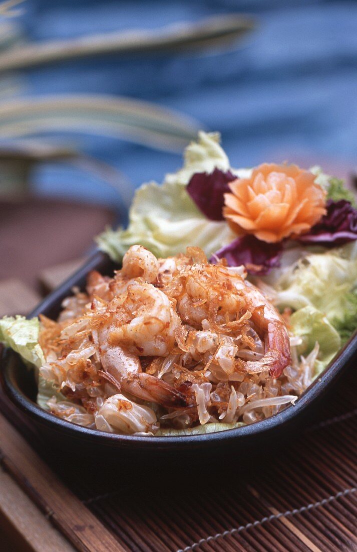 Thai prawn salad