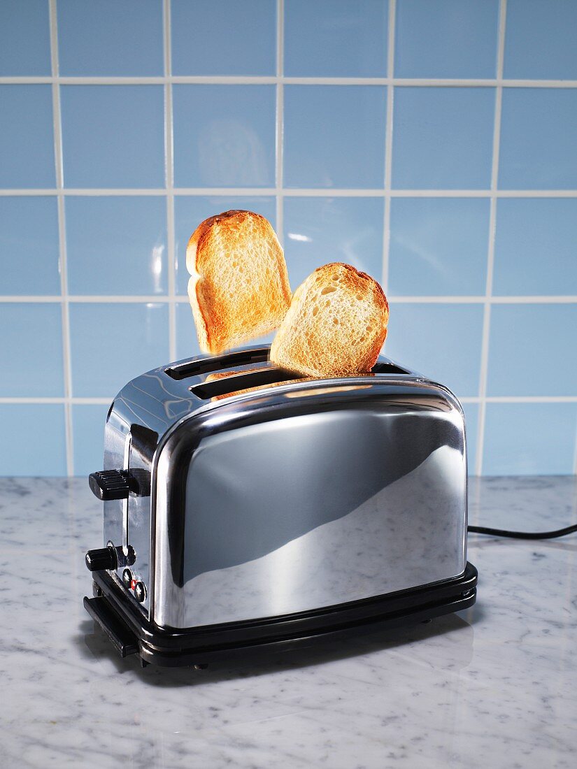 Toaster mit Toasts