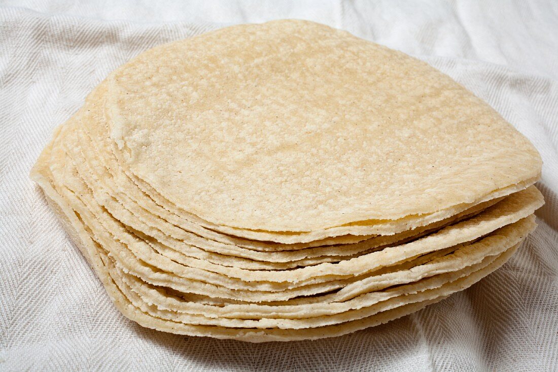 Stack of Corn Tortillas