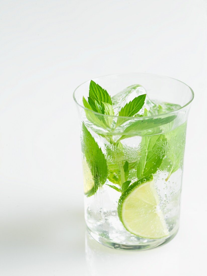 Mojito on White Background