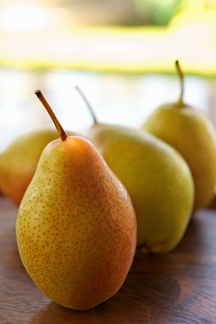 Several South African pears