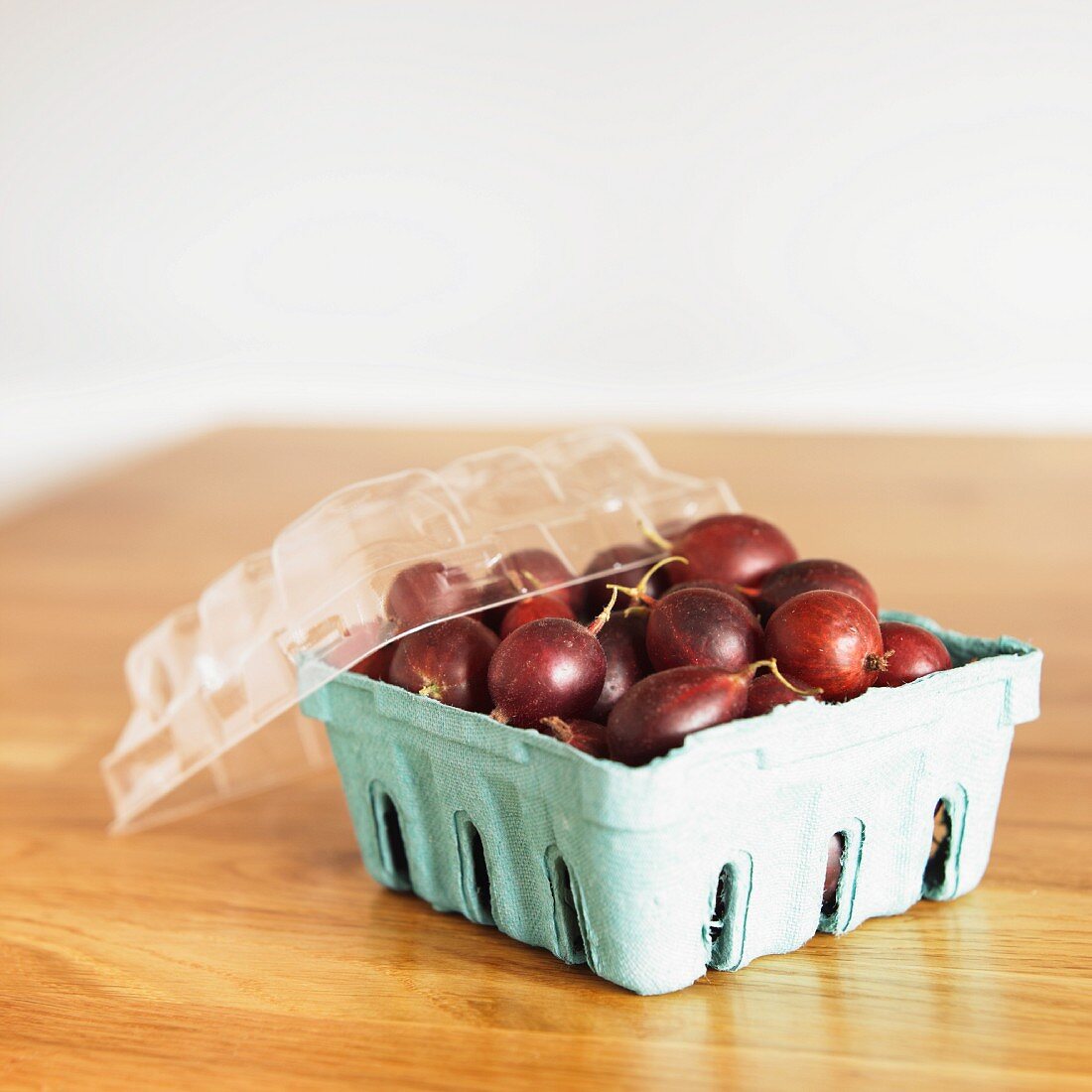 Carton of Fresh Gooseberries