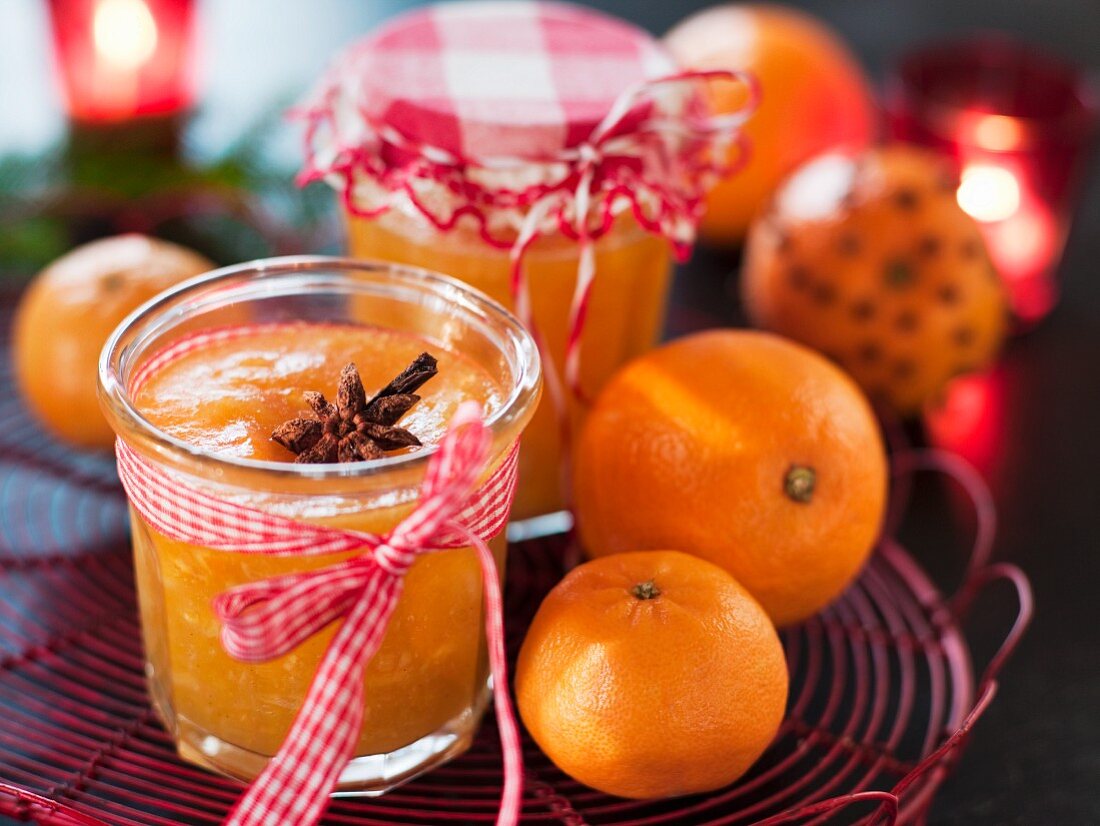 Christmas marmalade as a gift