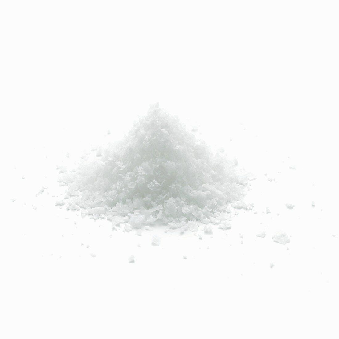Ein Haufen Salzflocken