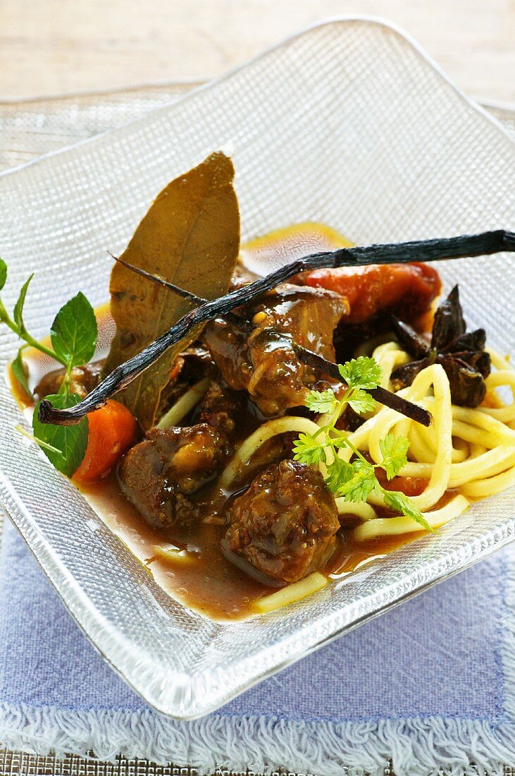 Oriental lamb curry with pumpkin