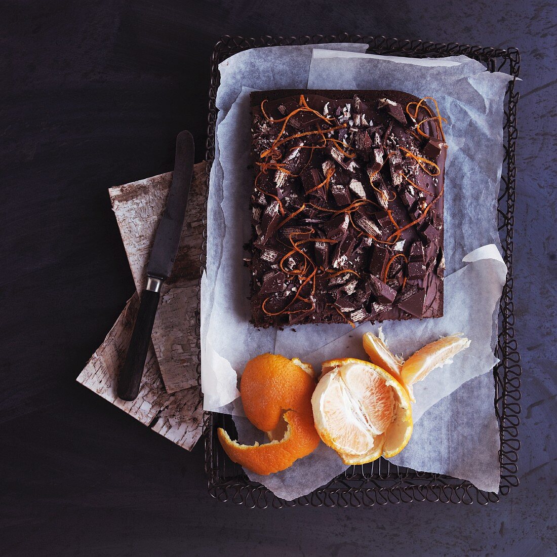 Schokoladen-Orangen-Kuchen