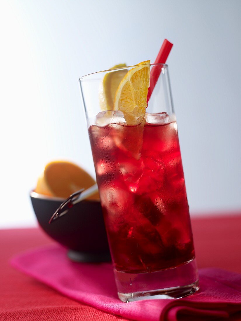 'Port in a Storm' (cocktail with port wine and cognac)