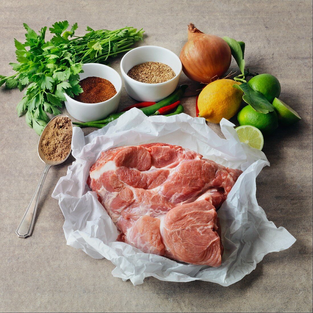 Zutaten für Pulled Pork