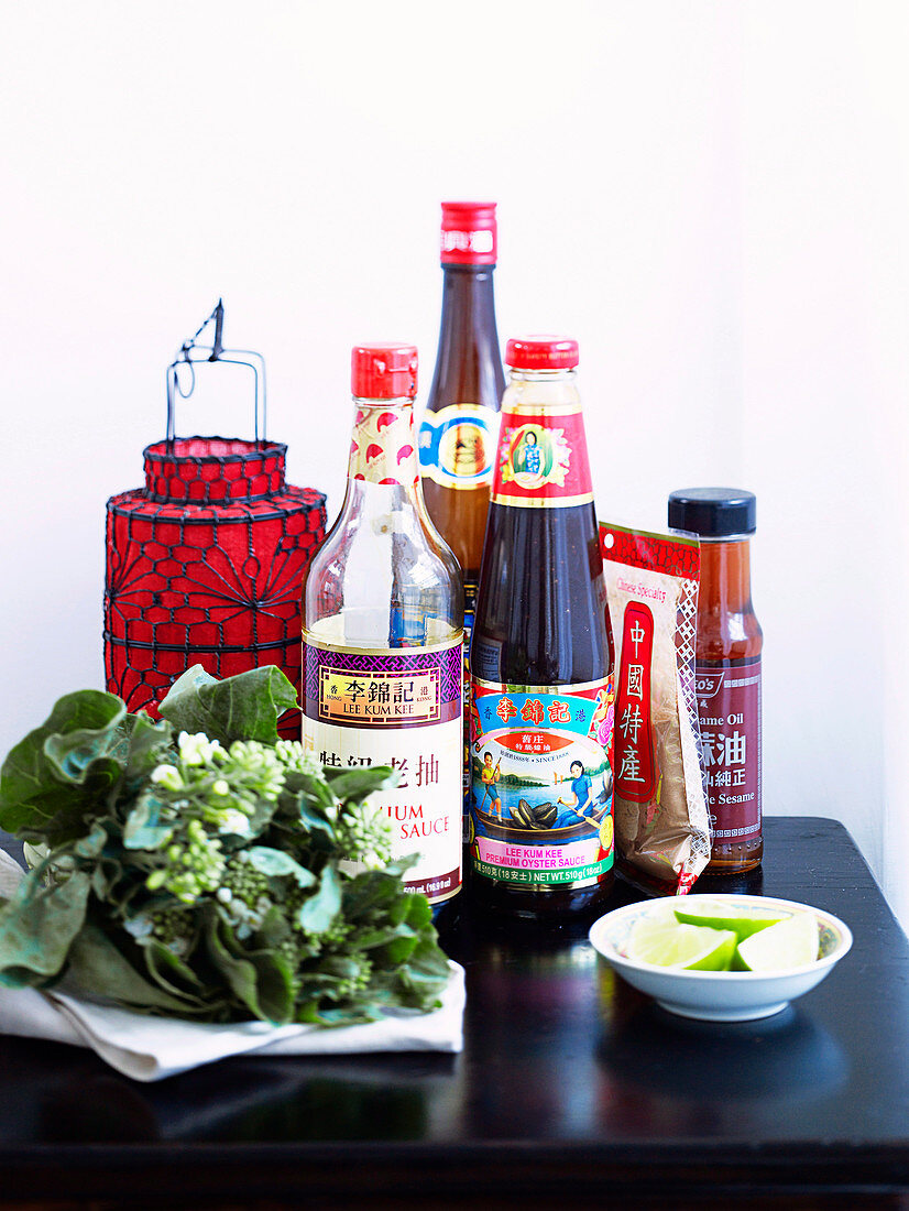 Spicy sauces for an Asian-themed dinner party