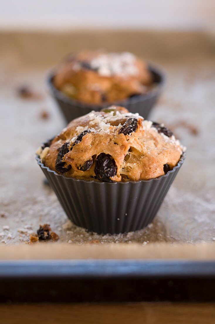 Weihnachtsstollenmuffins