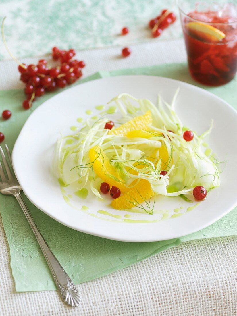Orange and Fennel Salad with Currants