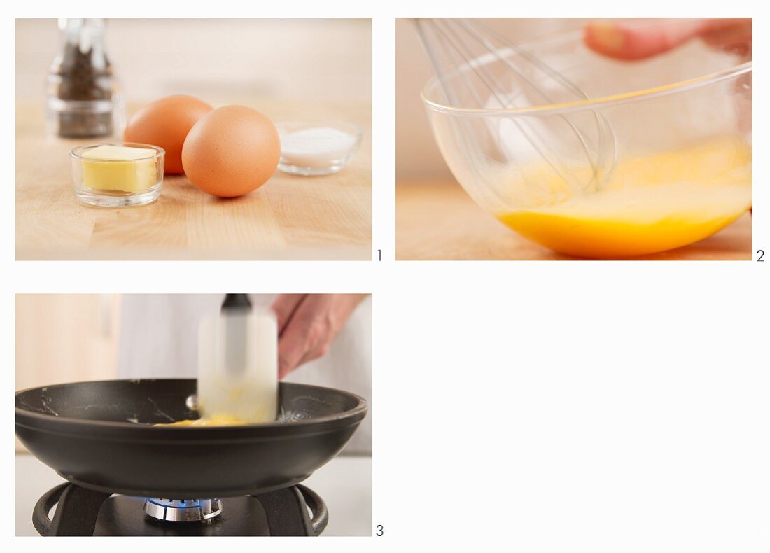 Making an omelette